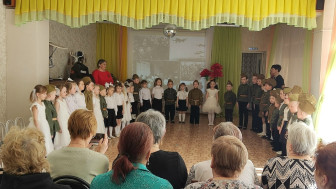 Праздник "День Победы" в детском саду.
